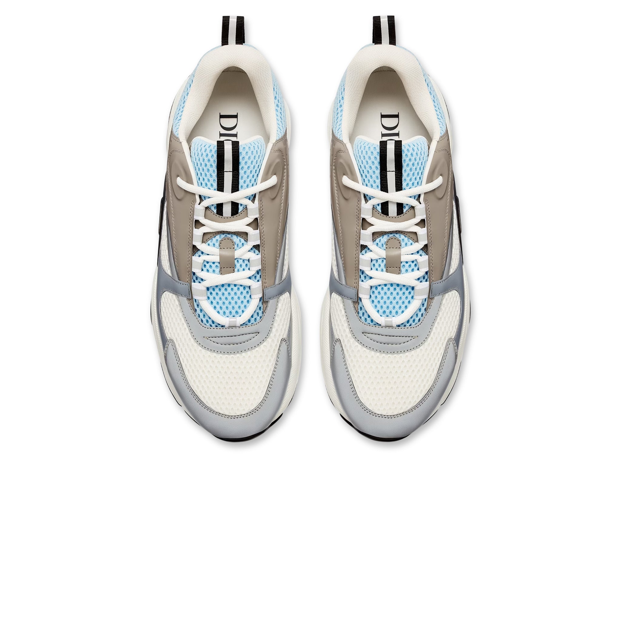 Dior B22 Sky Blue and Grey Sneakers - Men's Luxury Fashion Shoes for Casual Wear & Street Style