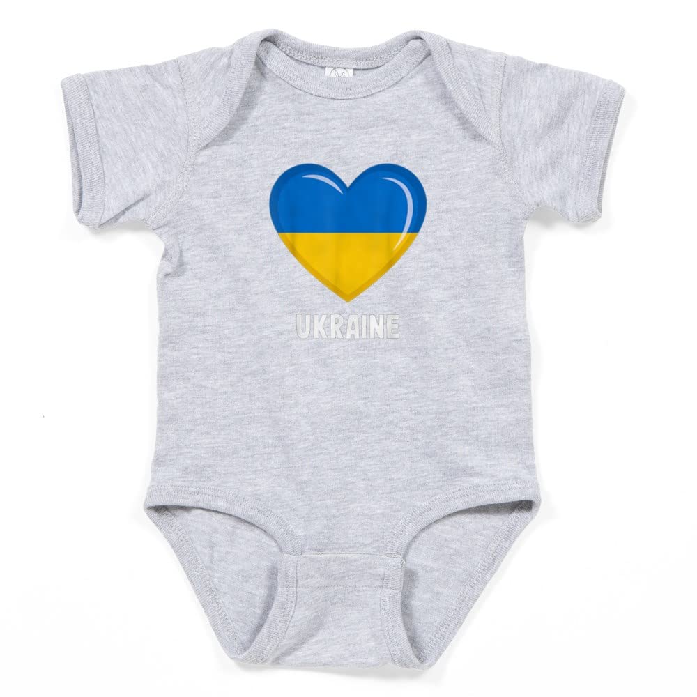 Ukraine Flag Shirt - Patriotic Ukrainian Baby Bodysuit for Boys & Girls | Perfect for National Holidays, Cultural Events & Family Photos