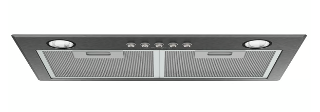 Westinghouse WRI514BB 50cm Built-In Range Hood - Dark Stainless Steel | Powerful Kitchen Ventilation for Smoke & Odor Removal | Perfect for Modern Home Cooking