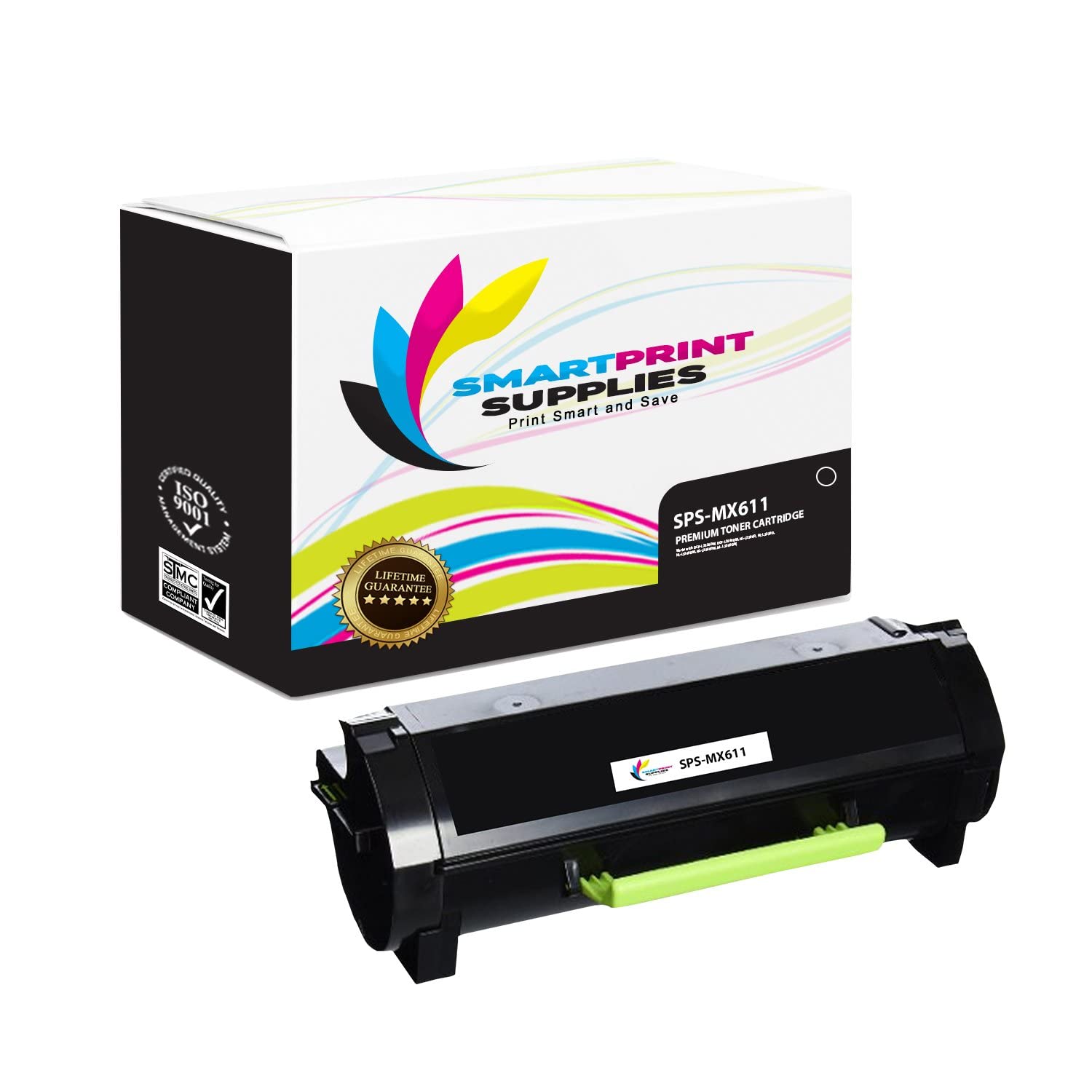 High-Yield Black Toner Cartridge Replacement for Lexmark MX510 MX511 MX610 MX611 Printers - 20,000 Page Capacity - Compatible with 60F1X00 - Ideal for Office & High-Volume Printing