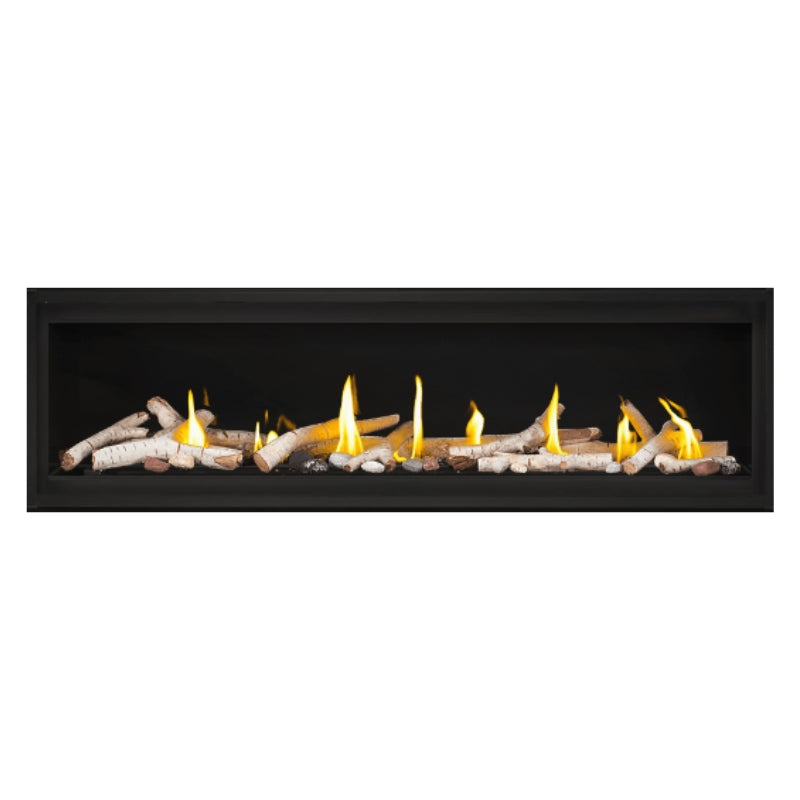 Napoleon Luxuria 62 Linear Direct Vent Gas Fireplace - LVX62NX | Modern Indoor Heating Solution for Living Rooms & Bedrooms