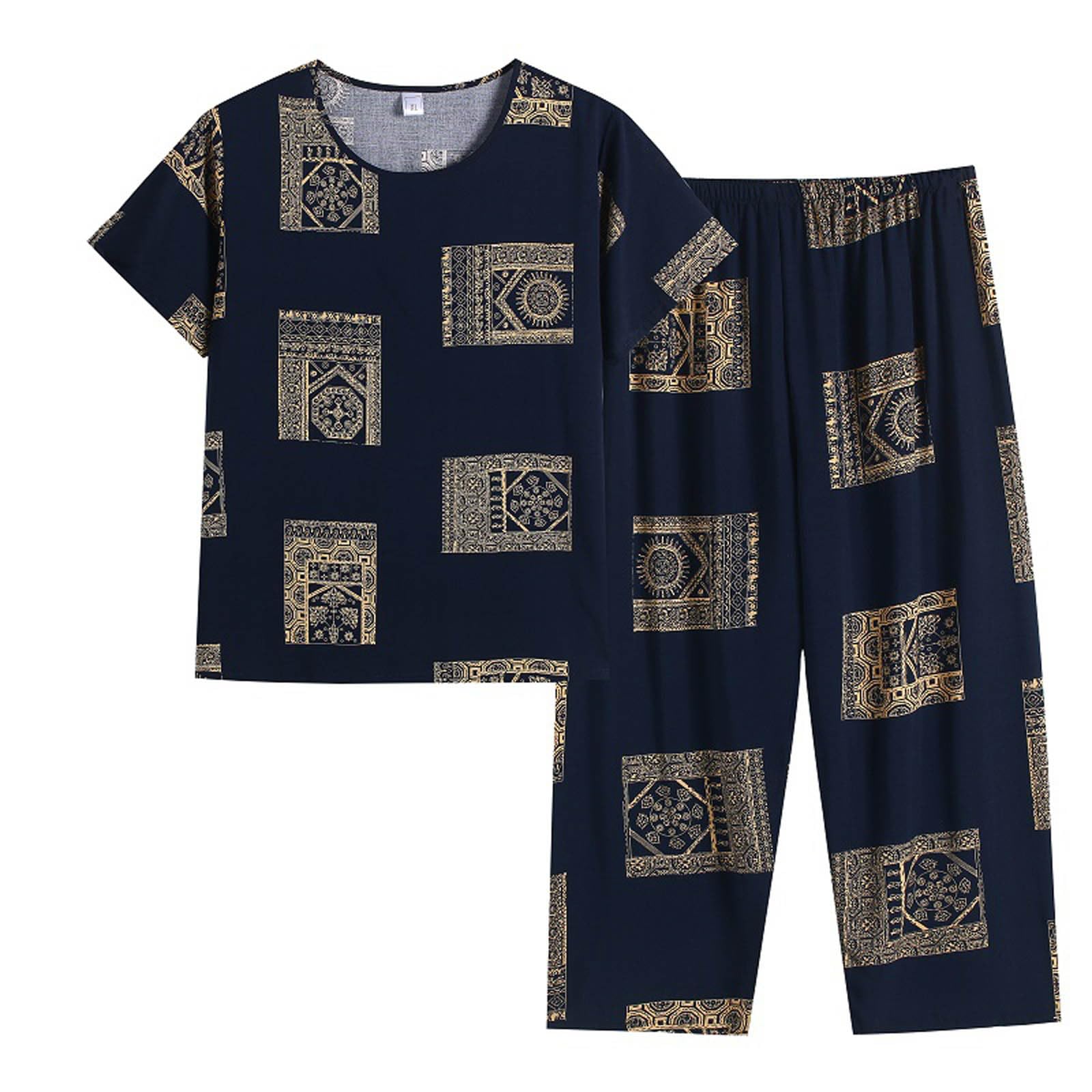 Women's Matching 2-Piece Sweatsuit Set - Comfy Lounge Wear & Vacation Outfits - Plus Size Short Sets & Couple Pajamas - Perfect for Relaxing at Home, Travel, or Casual Outings