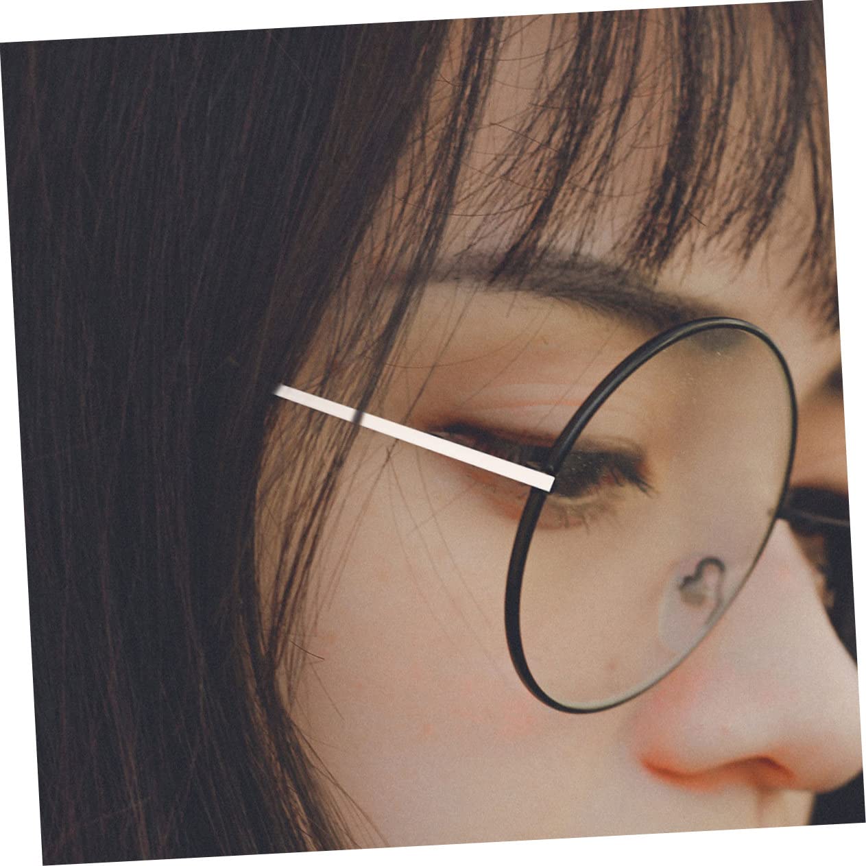 JECOMPRIS 2 Pairs Glasses Replacement Arms - Metal Temple Replacement Parts for Eyeglasses & Sunglasses | Repair Accessories for Broken Frames, DIY Glasses Fix