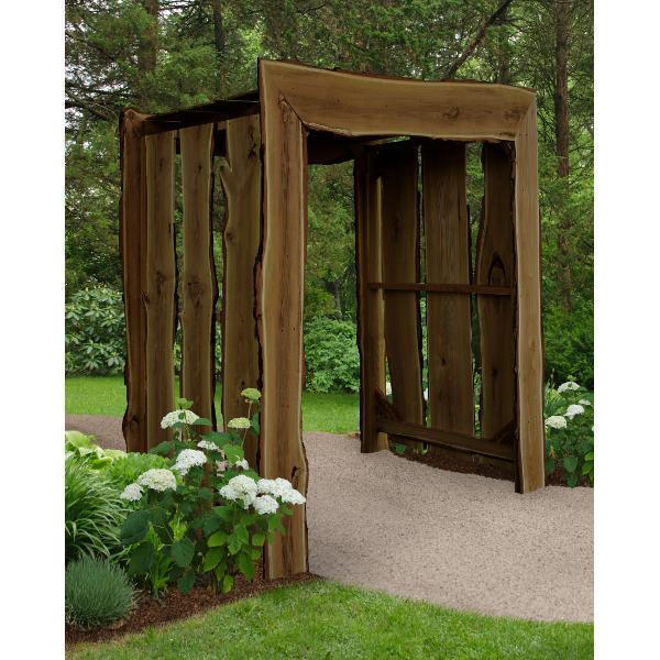 A & L Furniture Blue Mountain Appalachian Arbor - Rustic Solid Wood Dining Table for Farmhouse & Cabin Decor - Perfect for Family Gatherings & Country-Style Dining Rooms