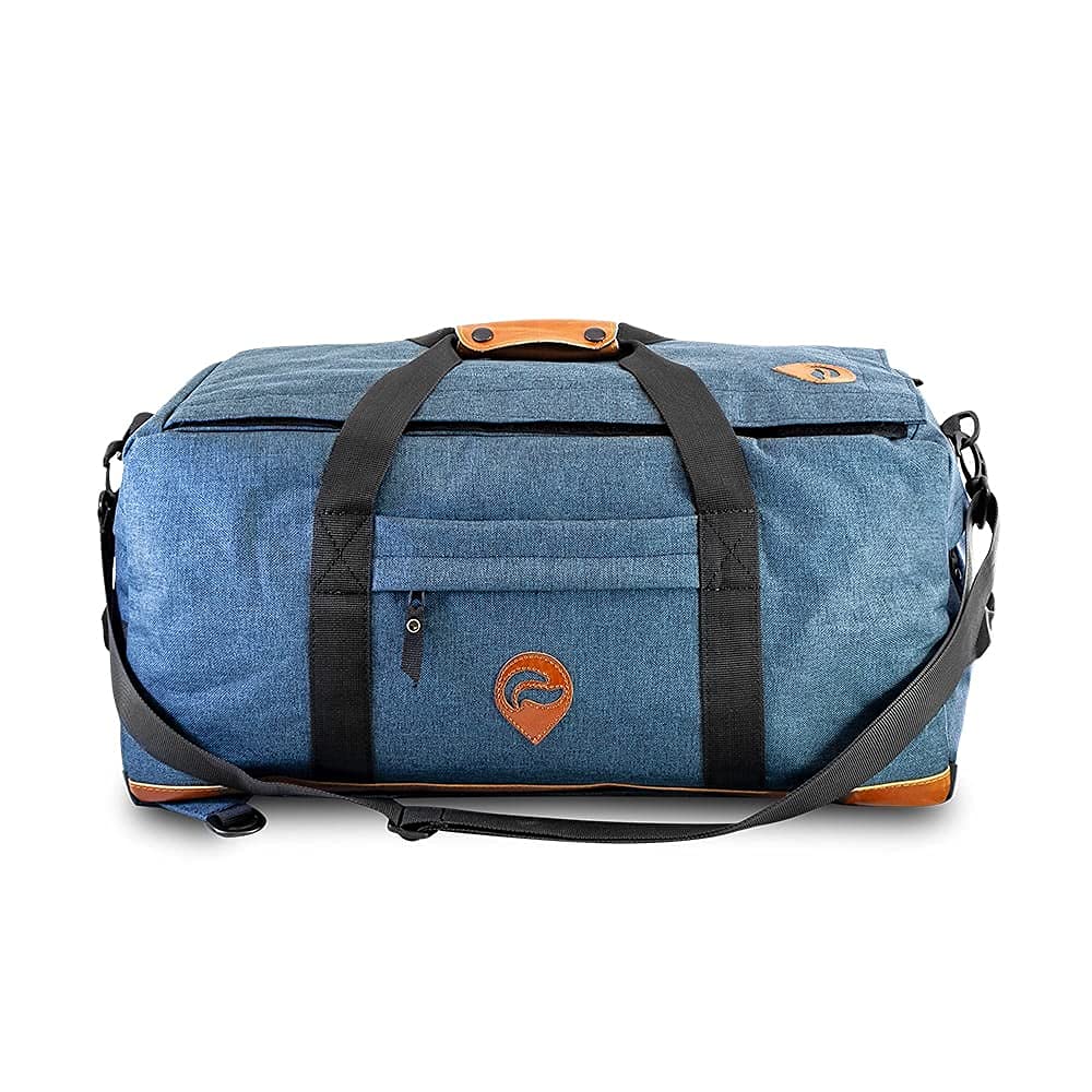 Skunk Hybrid Smell Proof Backpack & Duffle Bag - Weather Resistant, Lockable (US Patent D819327) - Perfect for Travel, Gym & Outdoor Adventures