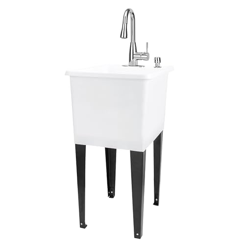 White Tub, Chrome Faucet