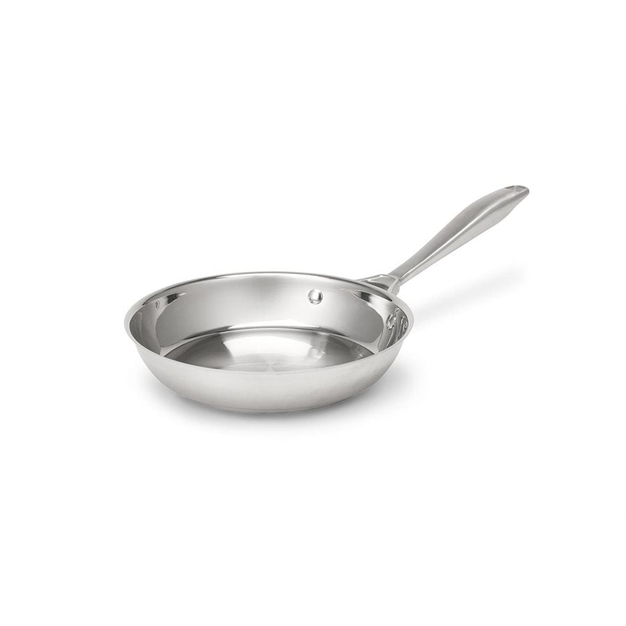 Vollrath Intrigue 9.5-Inch Stainless Steel Fry Pan - Professional Restaurant-Grade Cookware for Sautéing, Frying & Searing at Home or Commercial Kitchens