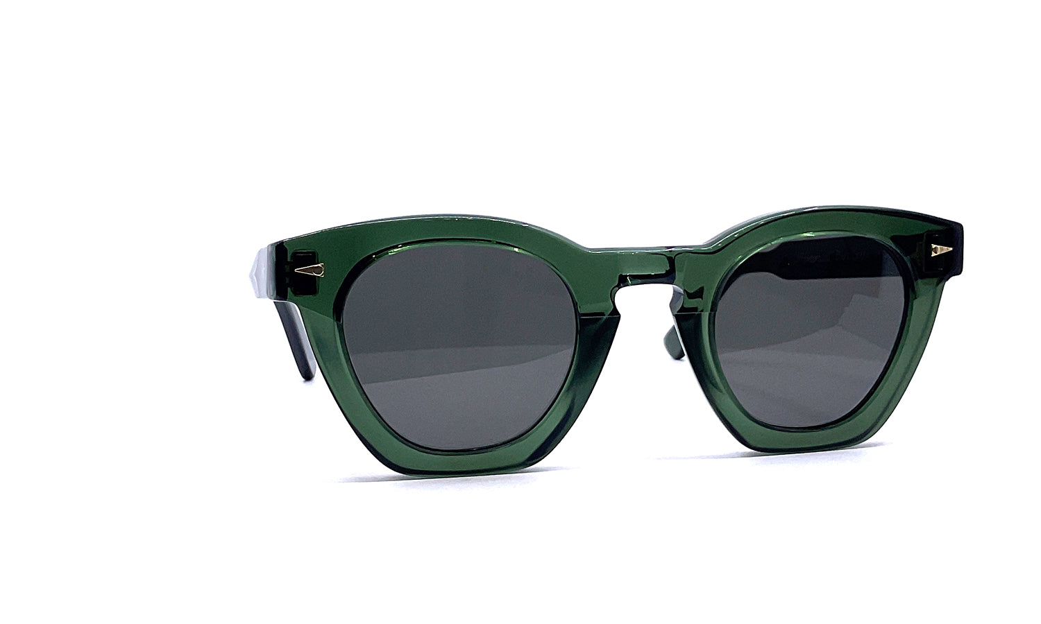 Ahlem Montorgueil Sunglasses - Dark Green Polarized Lenses for UV Protection | Fashionable & Durable for Outdoor Activities, Travel & Driving