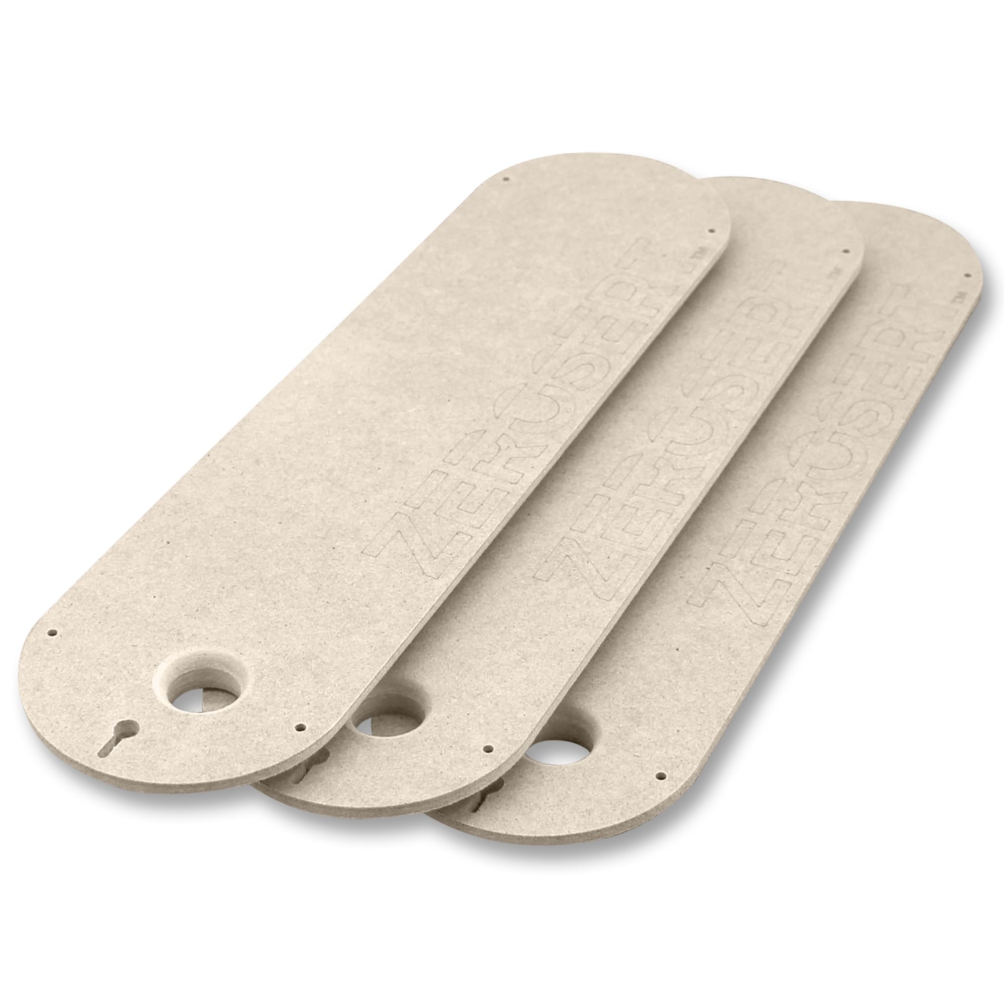 Zero Clearance Table Saw Inserts - Compatible with Rigid TS2424, TS2412 & TS3612 Table Saws (3-Pack) - Perfect for Woodworking, DIY Projects & Precision Cutting