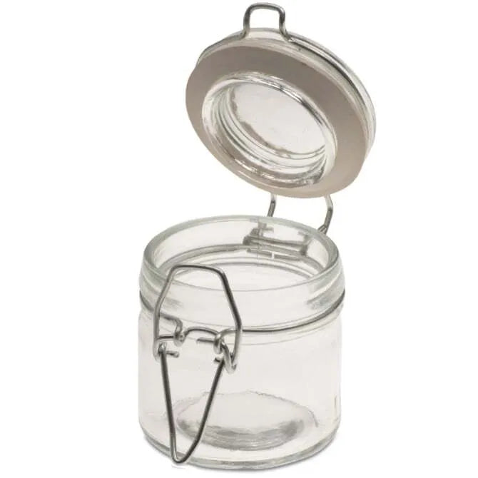 4oz Mason Glass Jars - Airtight Leak-Proof Storage Containers for Spices, Honey, Jam & DIY Crafts - Perfect for Kitchen, Pantry & Homemade Gifts