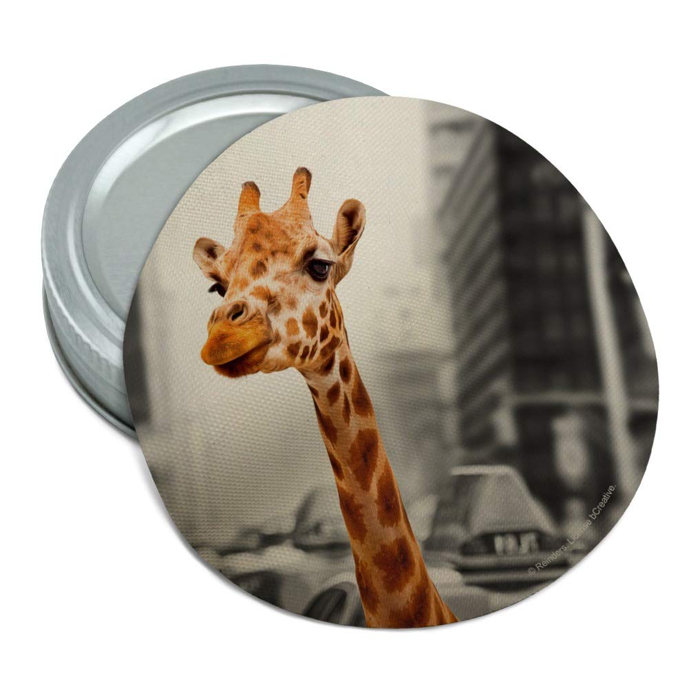 Non-Slip Rubber Jar Opener - Giraffe in Taxi Design for Easy Grip, Kitchen Essentials for Seniors & Arthritis Sufferers | Perfect for Opening Stubborn Lids on Jars, Bottles & Containers