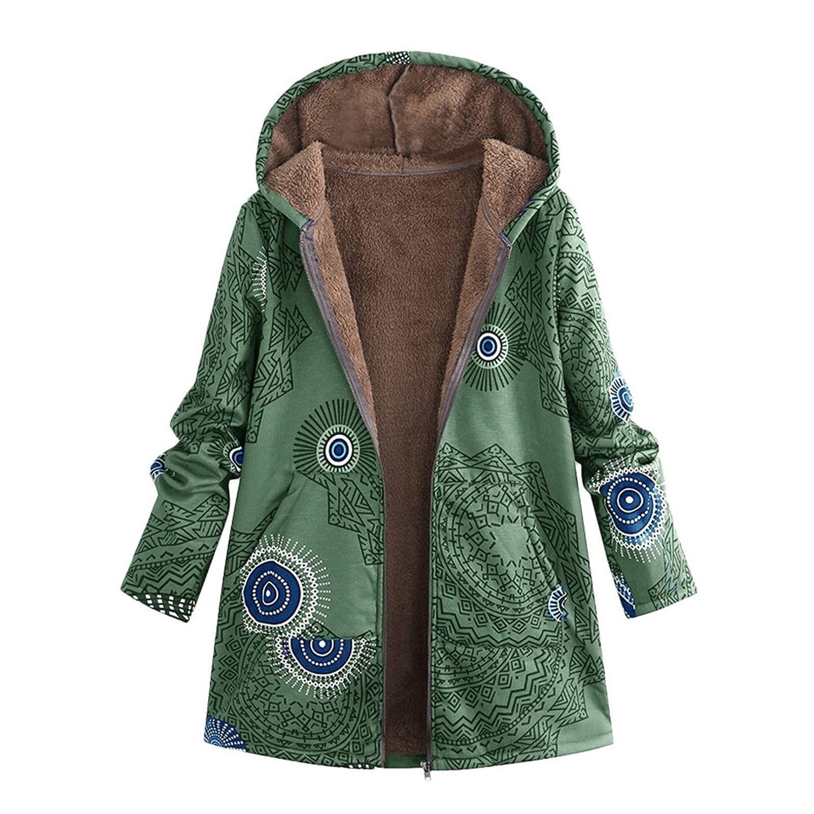 Women's Small Plush Fleece Jacket with Hood & Pockets - Cozy Winter Coat for Casual Wear, Outdoor Activities & Poolside Lounging
