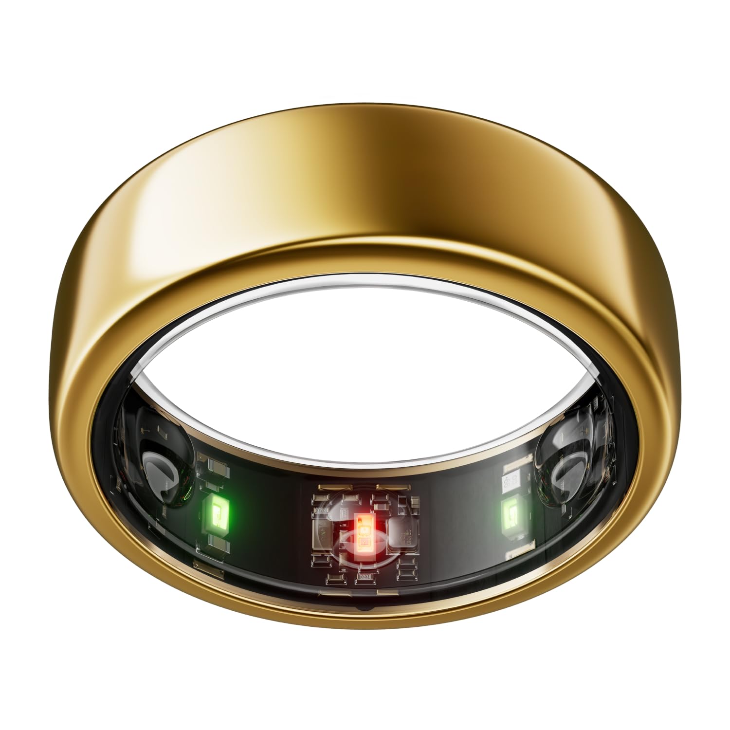 Oura Ring Gen3 Horizon - Gold - Size 10 - Smart Ring with Sleep Tracking, Heart Rate & Fitness Tracker - 5-7 Days Battery Life - Perfect for Sleep Optimization, Workout Monitoring & Health Management