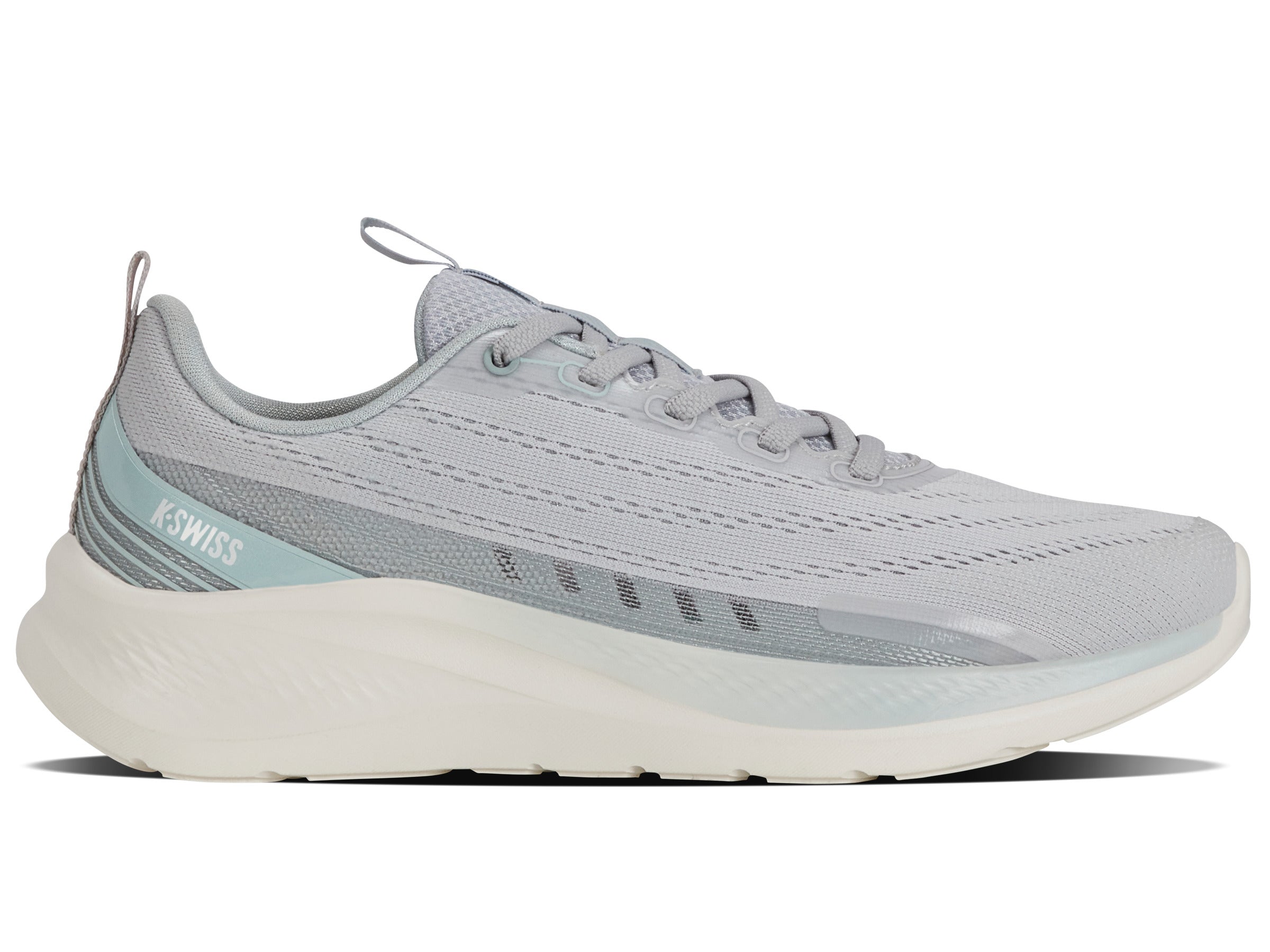 HELIO TRAINER Running Shoes for Men - Moonlight Gray/Snow Fog Green | Lightweight & Breathable for Jogging, Gym Workouts & Outdoor Activities