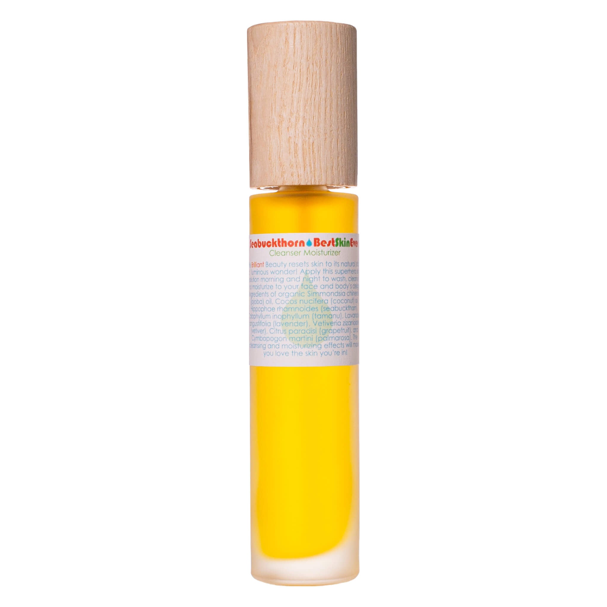 Seabuckthorn Oil for Skin Care - Best Natural Moisturizer & Anti-Aging Face Serum | Dry Skin Relief & Glow Booster for Women & Men | Day & Night Use