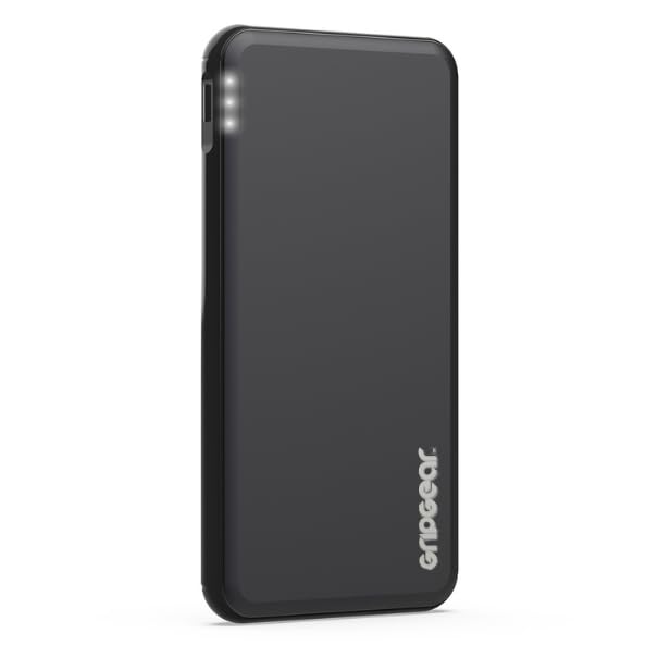 10000mAh 12V Output Portable Charger Power Bank - Fast Charging Battery Pack with USB-C Cable & Triple Outputs for iPhone, Android Devices (Black) | Perfect for Travel, Camping, and Emergency Power Backup