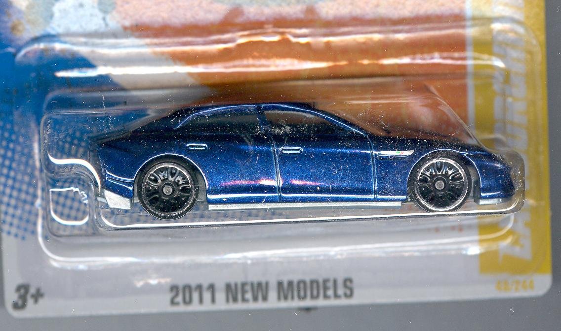 Hot Wheels 1:64 Scale Lamborghini Estoque Dark Blue Diecast Car - 2011 New Model Toy Car for Kids & Collectors - Perfect for Playtime, Display & Racing Games