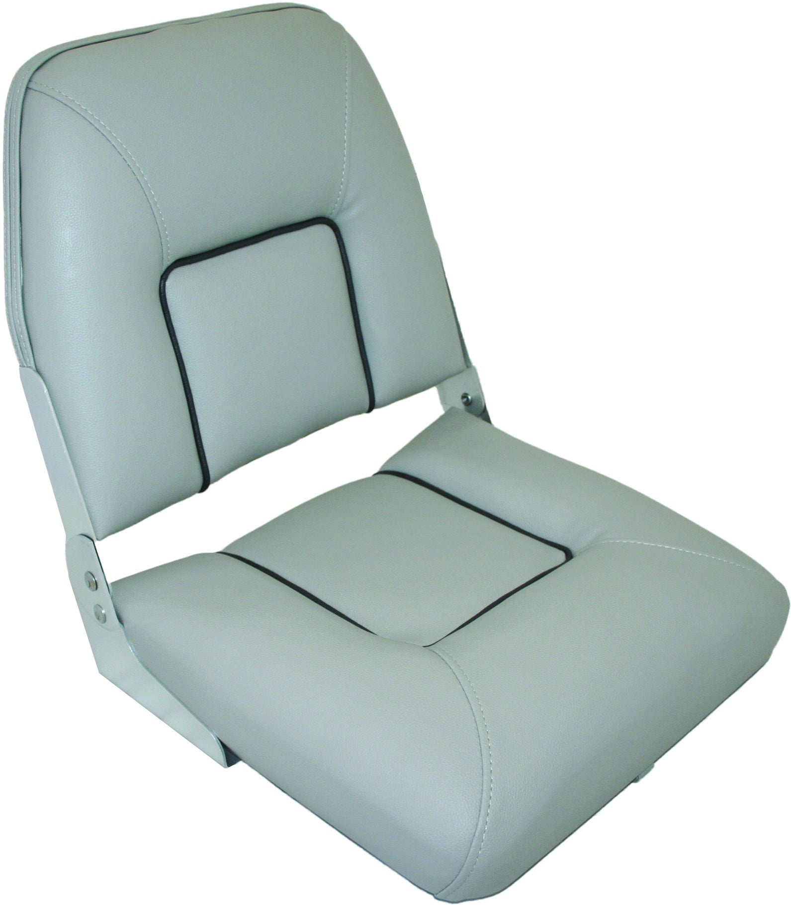 Axis Bosun Seat Folding Grey - Premium Marine Boat Seat for Fishing, Sailing & Boating - Waterproof & Durable Outdoor Deck Chair for Comfortable Relaxation