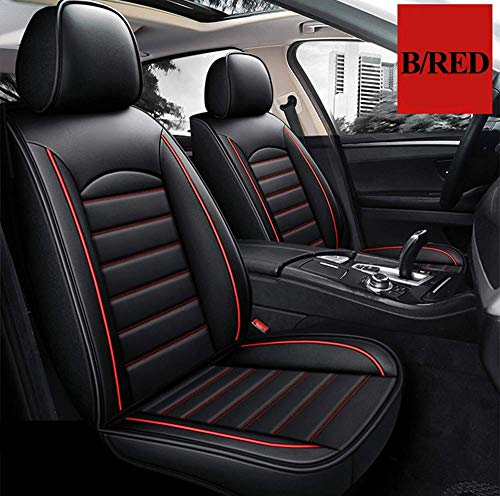 Black w/ Red Stitching