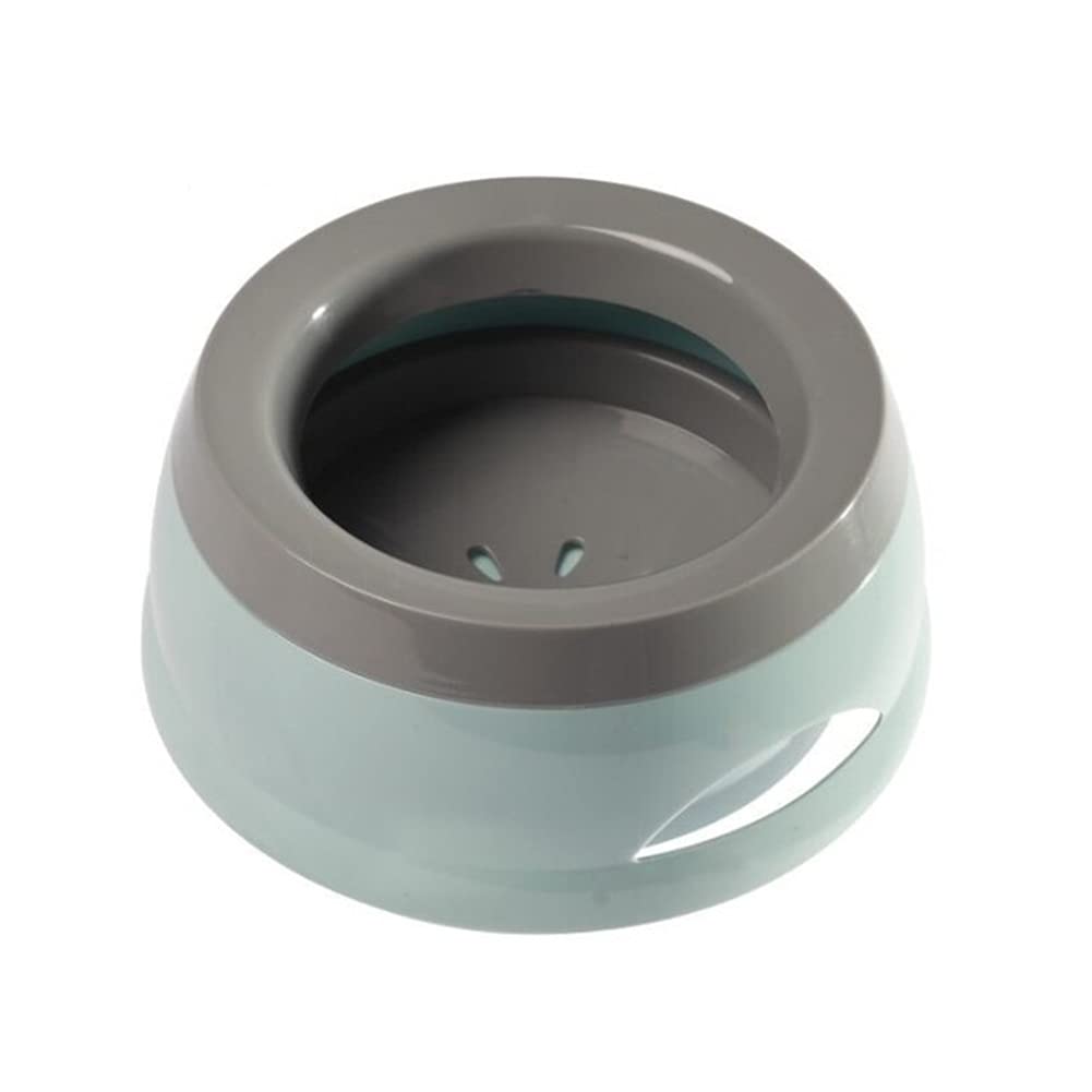 Non-Spill Floating Pet Bowl - No Wet Mouth Dog & Cat Water Feeder - Durable Plastic Portable Pet Dish for Travel, Home, and Outdoor Use