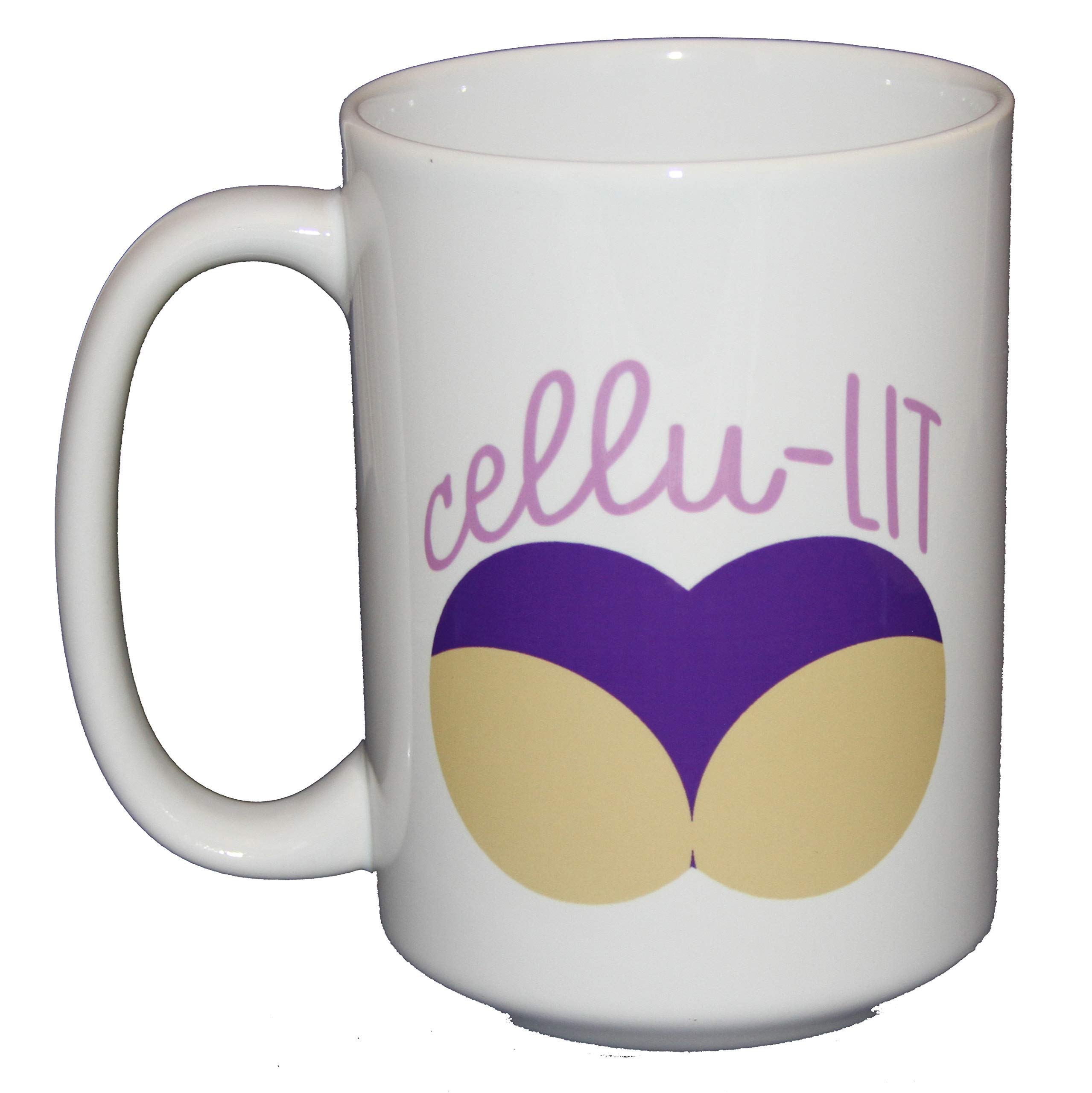 Empowering Girl Power Coffee Mugs - Celebrate Body Positivity & Cellulite Confidence - Perfect for Women's Self-Love Gifts, Office Use & Motivational Morning Coffee Rituals