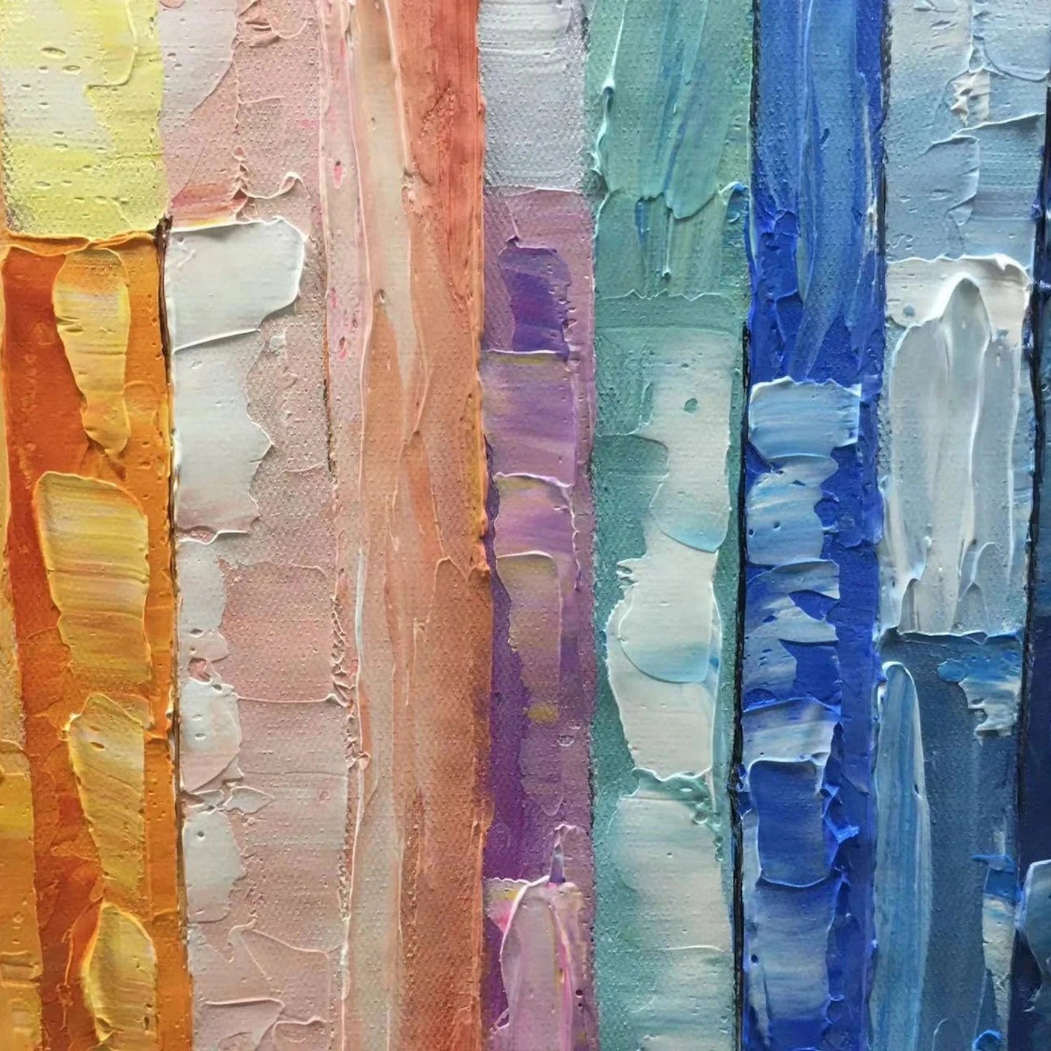 Abstract Painting #AB 319 - Modern Wall Art for Living Room, Bedroom & Office Decor - Handmade Canvas Artwork for Home & Commercial Spaces