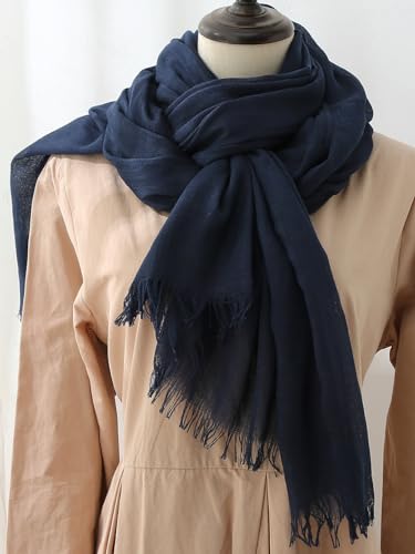 Shawl Wraps - Navy Blue
