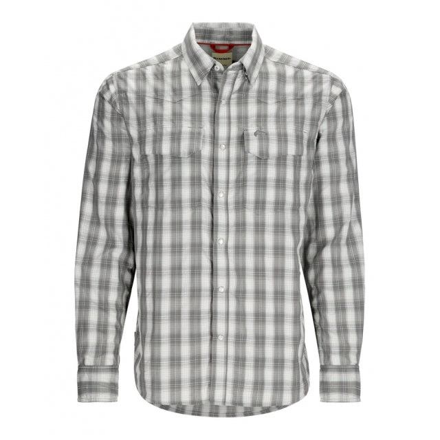 Men's Big Sky Long Sleeve Fishing Shirt - UPF 50+ Sun Protection, Quick Dry & Breathable for Outdoor Activities - Perfect for Fishing, Hiking, and Camping