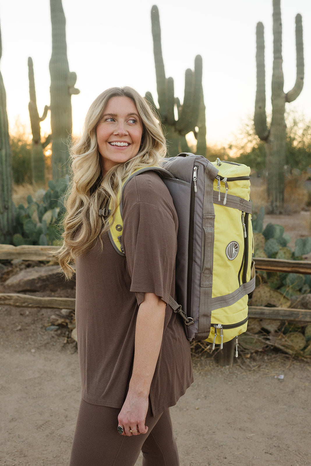 The Tandem Saigon 45L Travel Backpack - Lightweight Durable Carry-On Backpack for Men & Women - Perfect for Hiking, Camping, Business Trips & Airplane Travel