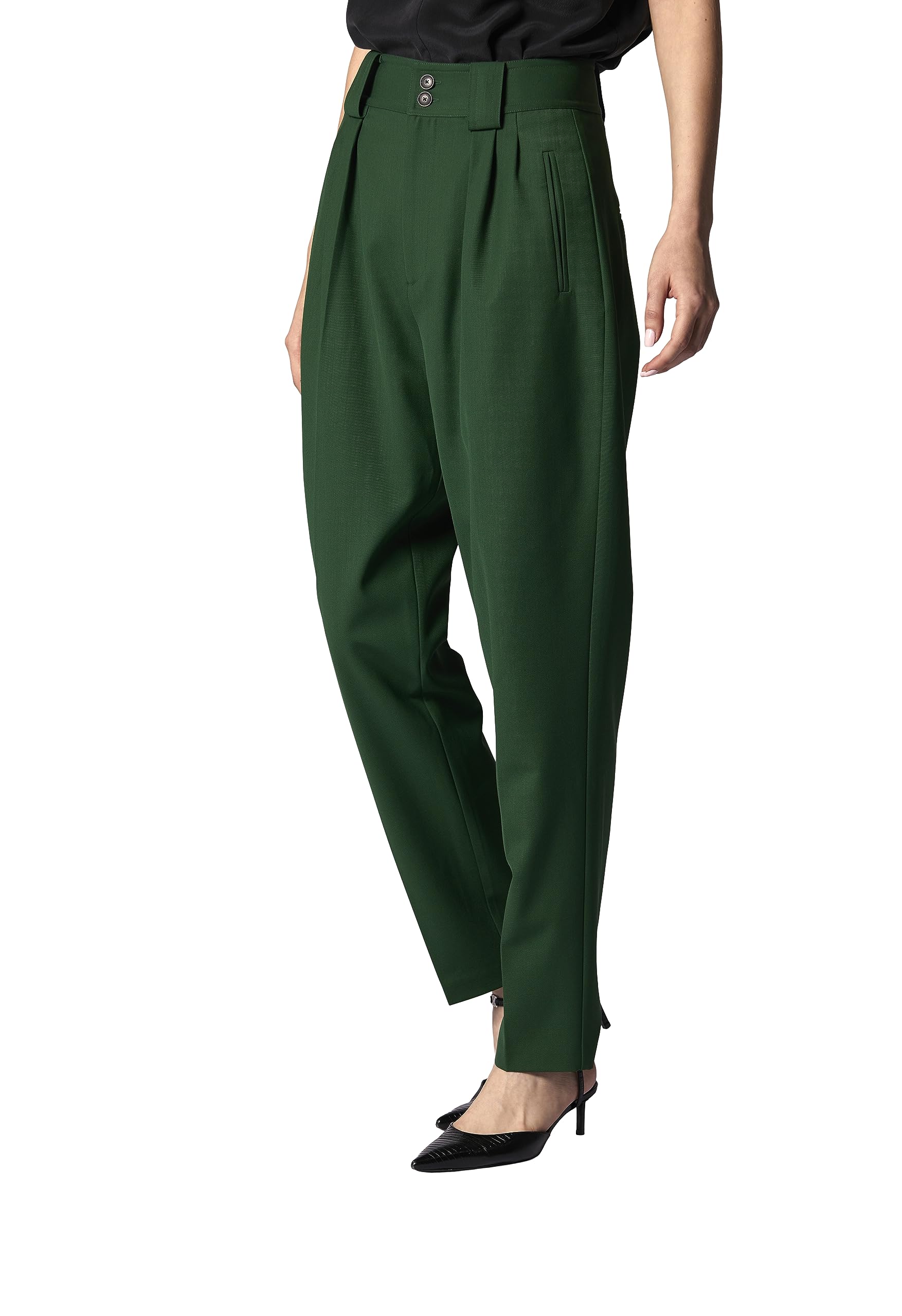 Women's Lincoln Pant in Eden - Comfortable & Stylish Work Pants for Office & Business Casual Wear | Professional Women's Trousers for Everyday Work & Formal Occasions