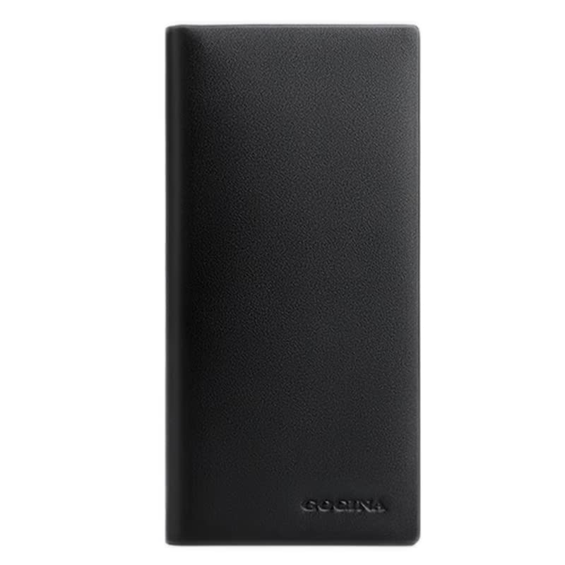 Men's Genuine Leather Wallet - Slim RFID Blocking Bifold Wallet for Business & Casual Use - Perfect for Credit Cards, Cash & Coins - Ideal for Office, Travel & Everyday Carry