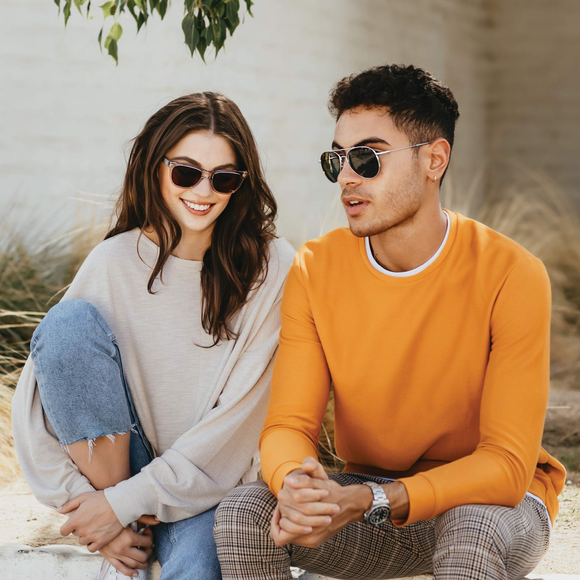 AO General Sunglasses for Men & Women - Polarized AOLite Nylon Lenses UV Protection - Fashion Outdoor Sports Driving Cycling Running Hiking Accessories