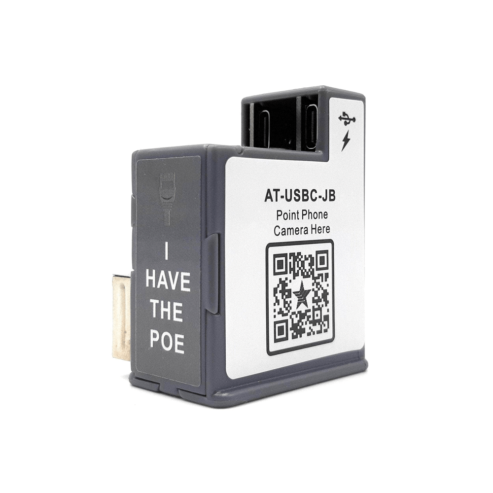 25W Lightning to Ethernet Adapter with IEEE 802.3at Support - Power Over Ethernet (PoE) Compatible for iPhone, iPad - Perfect for Office, Gaming & Streaming