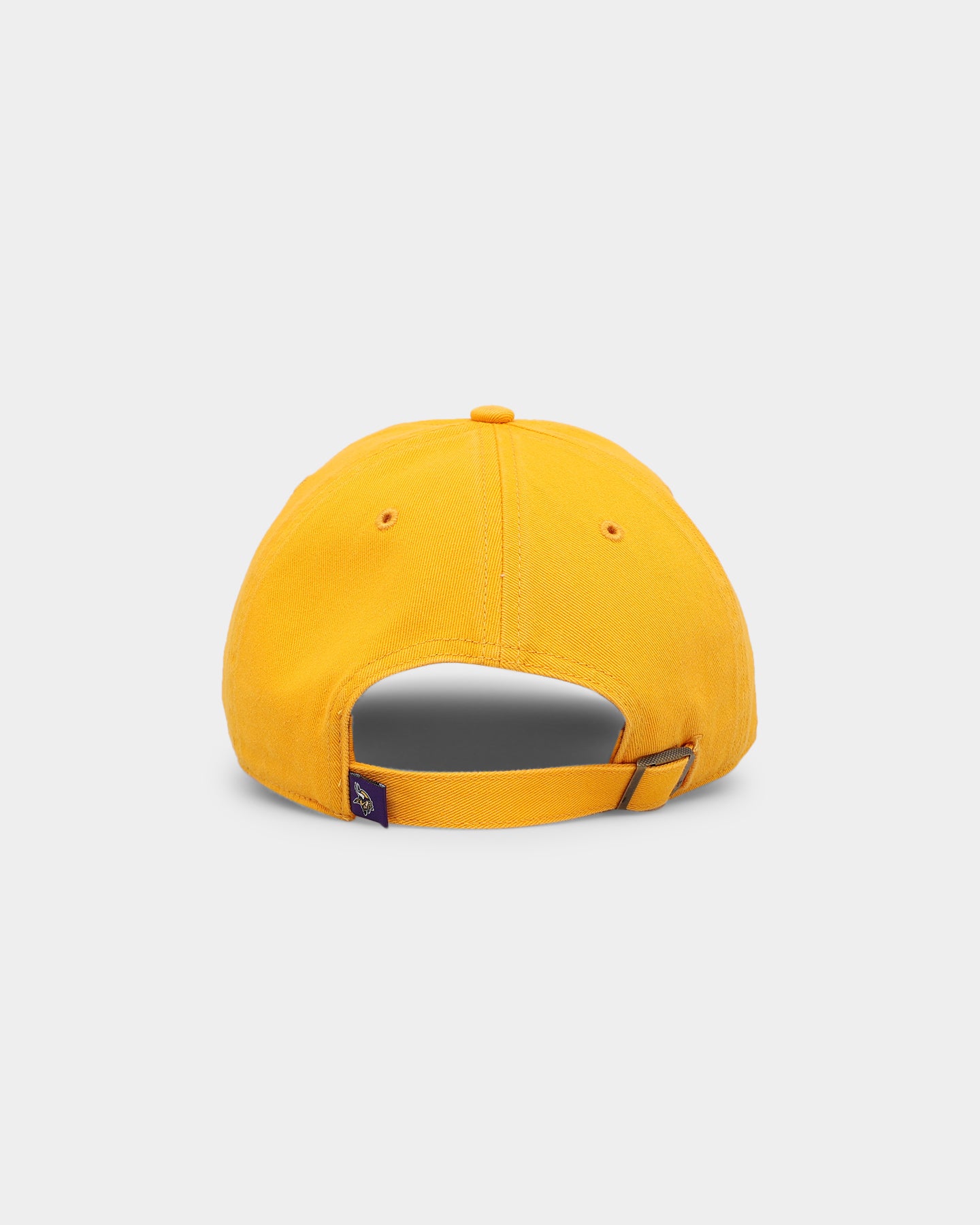 47 Brand Minnesota Vikings 47 Clean Up Adjustable Strapback Hat - Gold & Purple NFL Fan Gear for Game Day, Tailgating & Casual Wear