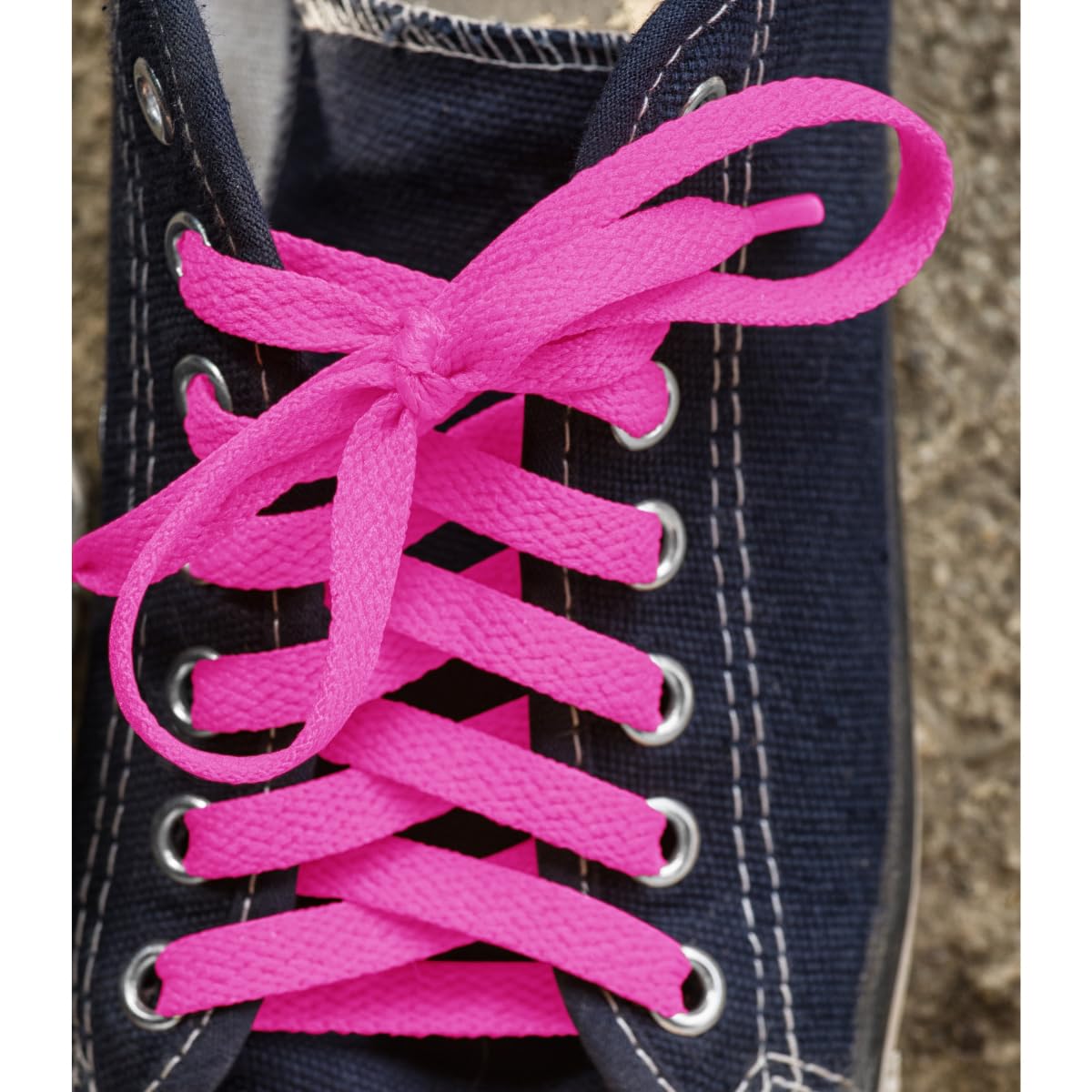 Flat Shoelaces for Sneakers - Durable Athletic Shoe Laces for Running & Training - USA Made Non-Slip Shoestrings (2 Pairs) - Perfect for Gym, Sports & Casual Wear