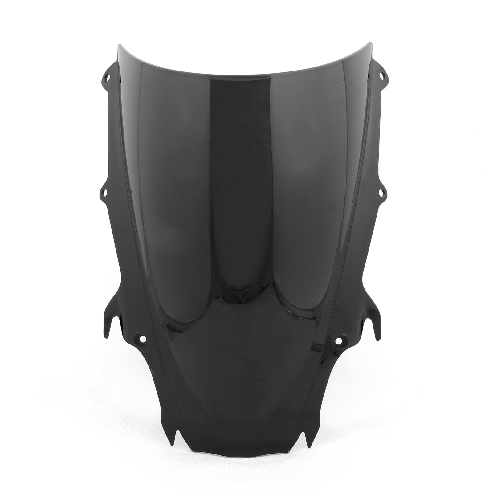 Areyourshop Black Windshield WindScreen Double Bubble for Triumph Daytona 675 (2009-2012) - High-Performance Motorcycle Protection for Racing & Street Riding