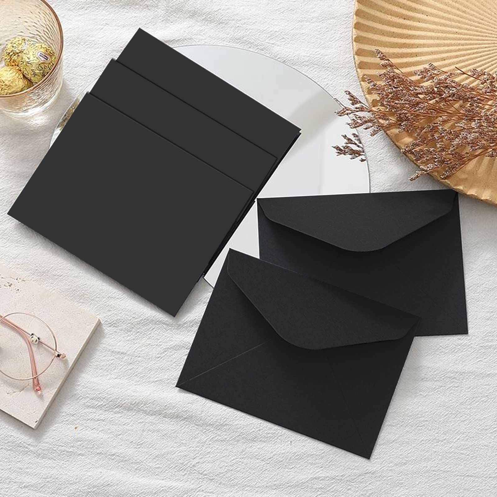 100-Pack 4x6 Envelopes for Invitations - A6 Size (6.5
