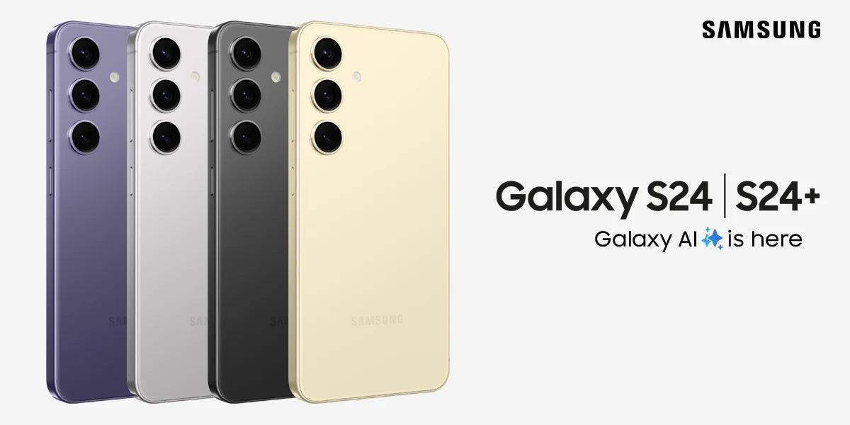 Samsung Galaxy S24/S24+ 5G Smartphone (256GB/512GB) - Premium Android Phone with Fast Charging & High-Res Camera | Perfect for Gaming, Streaming & Business Use