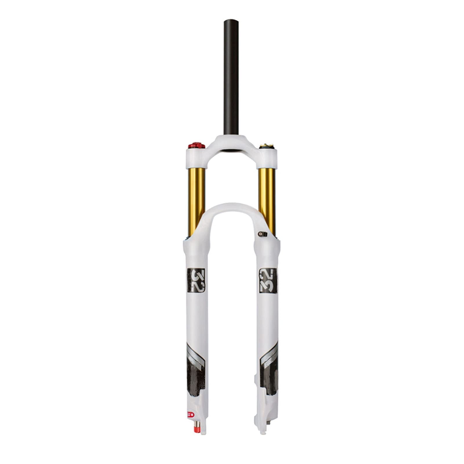 Premium UPPVTE Magnesium Alloy Mountain Bike Fork - 26/27.5/29 Inch 140mm Travel, Disc Brake Ready with Manual Lockout & Rebound Adjustment, QR 9mm - Ideal for Trail Riding, Cross-Country & All-Mountain Biking