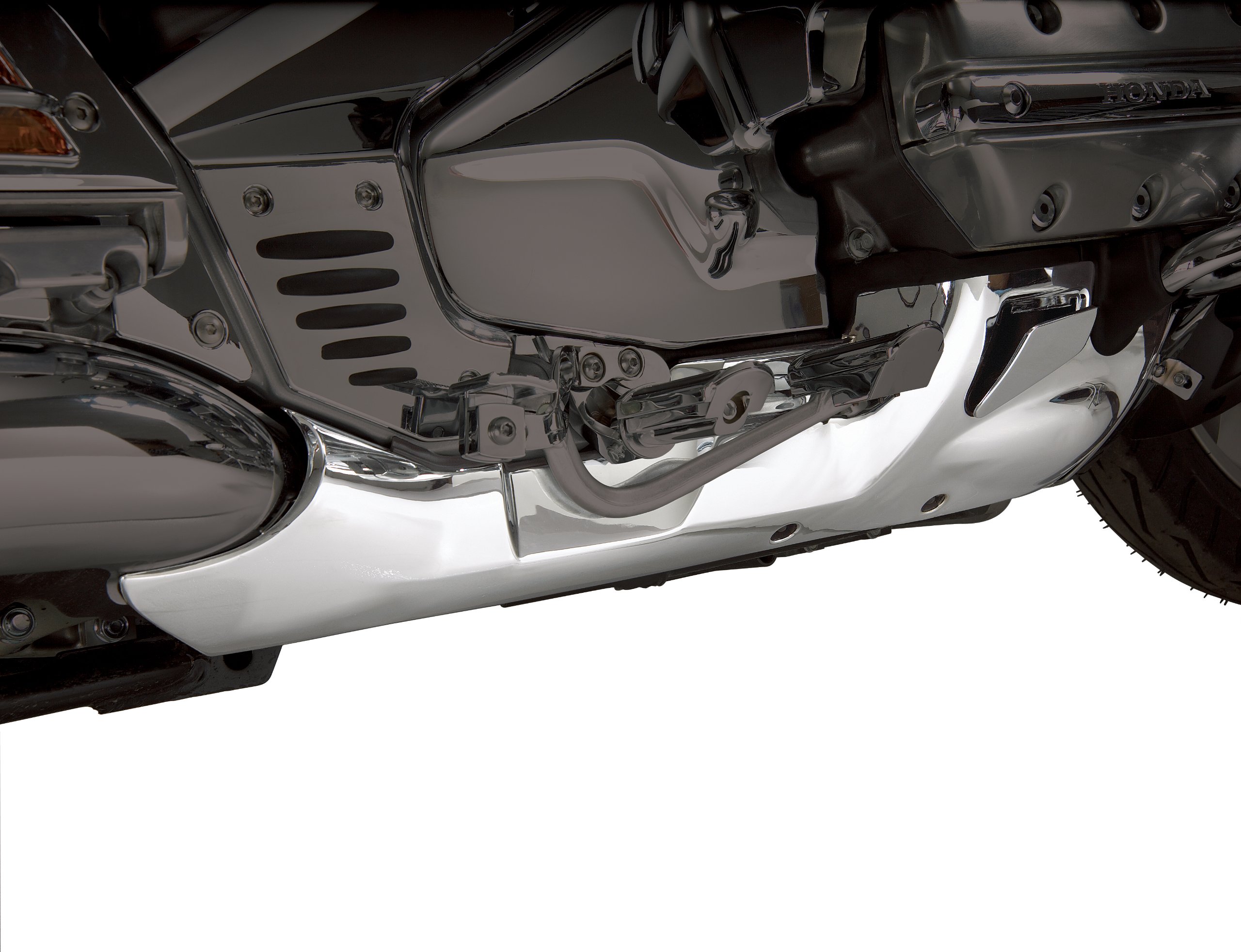 Show Chrome Accessories 52-762 Rear Lower Cowl for Harley Davidson Motorcycles - Perfect for Custom Bike Builds & Chrome Upgrades