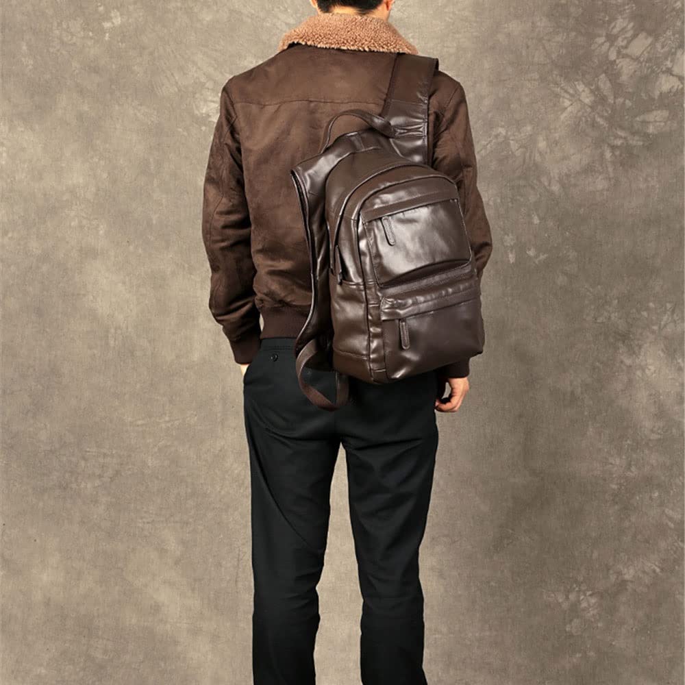 Large Capacity Travel Backpack for Men - Stylish Korean College Laptop Backpack (40x28x16cm) - Perfect for Work, School, Hiking & Daily Commute