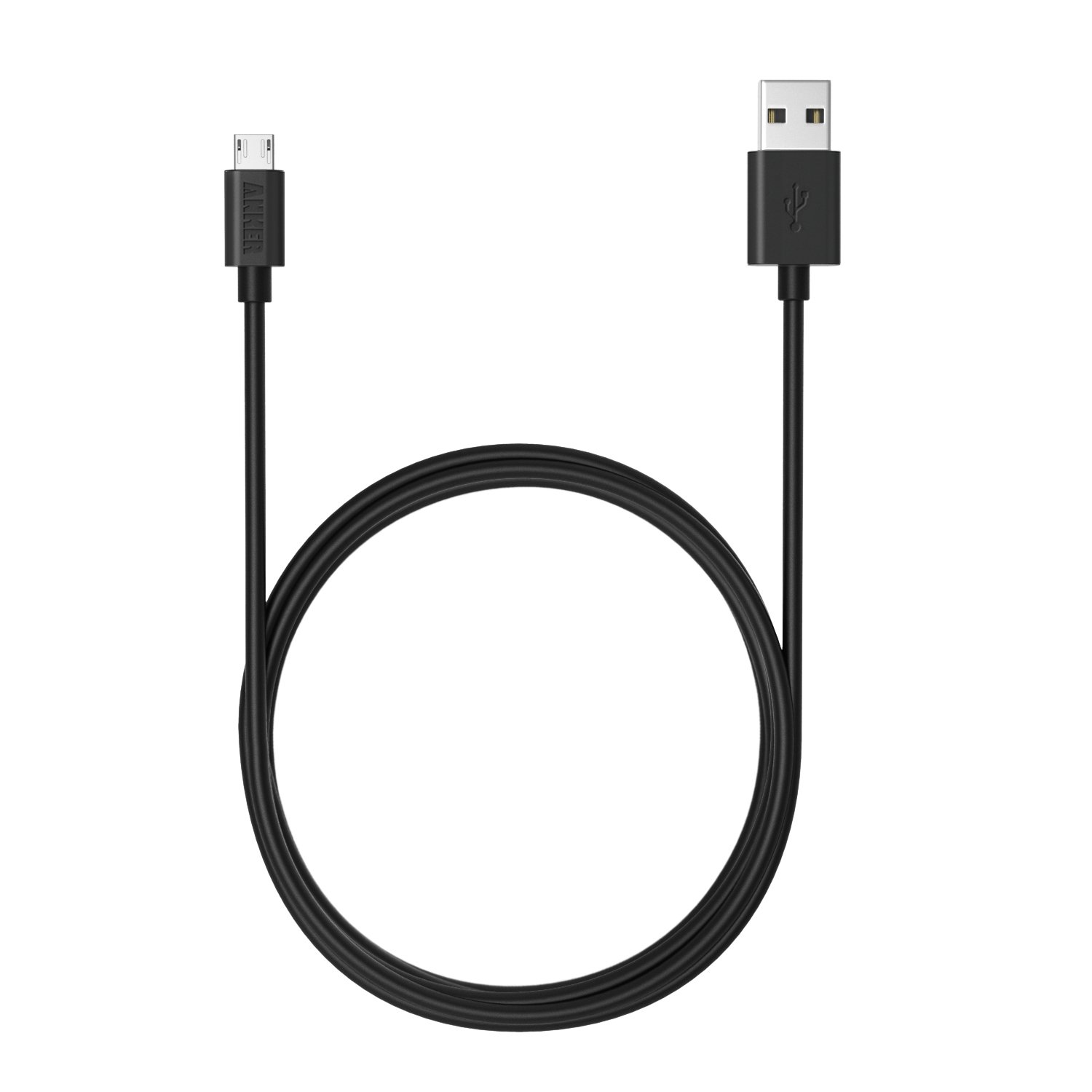 Anker 6ft / 1.8m Micro USB to USB 2.0 Fast Charging Cable - High Speed Data Sync for Android Phones, Samsung, LG, Sony, HTC, Motorola, Nokia, BlackBerry - Perfect for Home, Office & Car Charging