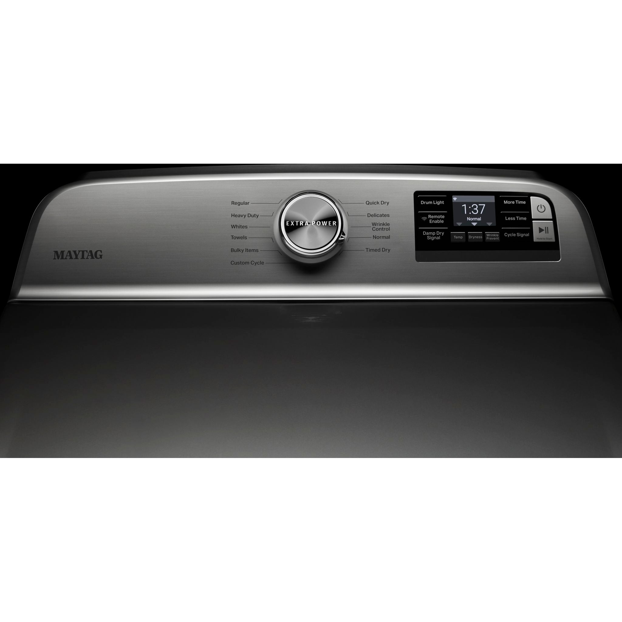 Maytag MGD6230HC Gas Dryer - 7.0 Cu. Ft. Capacity, Metallic Slate Finish - Perfect for Large Families & Laundry Rooms | Fast Drying & Energy Efficient
