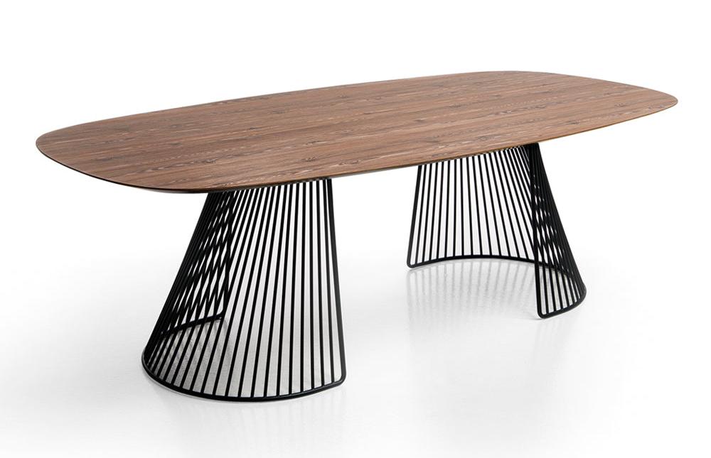 Premium Grid Table by BBB - Modern & Durable for Home Office, Dining, or Outdoor Use