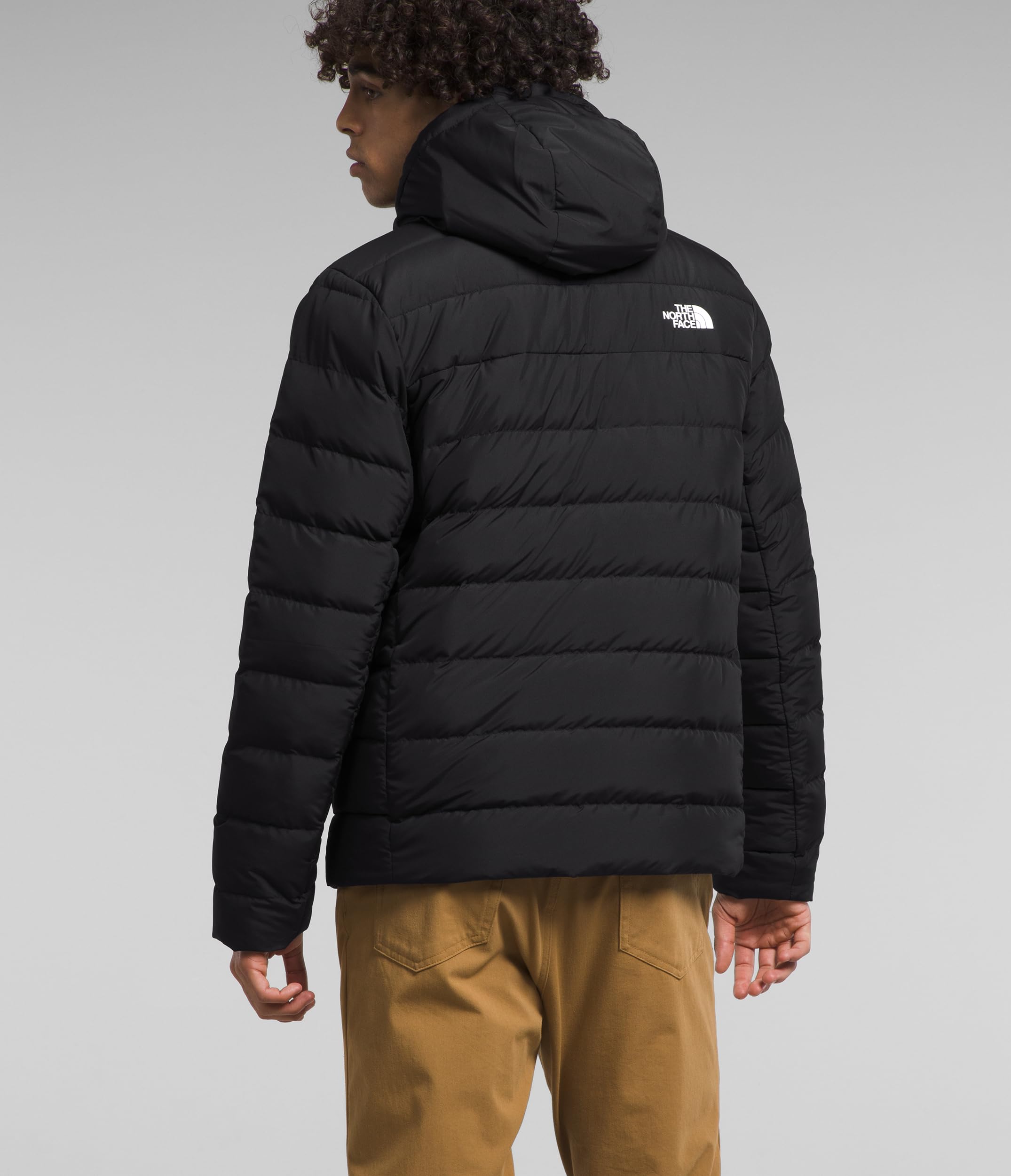The North Face Aconcagua 3 Hoodie for Men - Lightweight Fleece Jacket with Hood for Hiking, Camping & Outdoor Adventures