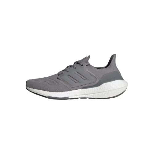 Adidas Ultraboost 22 Men's Running Shoes - Grey/White Size 7 | Lightweight Cushioned Sneakers for Jogging, Gym Workouts & Daily Wear