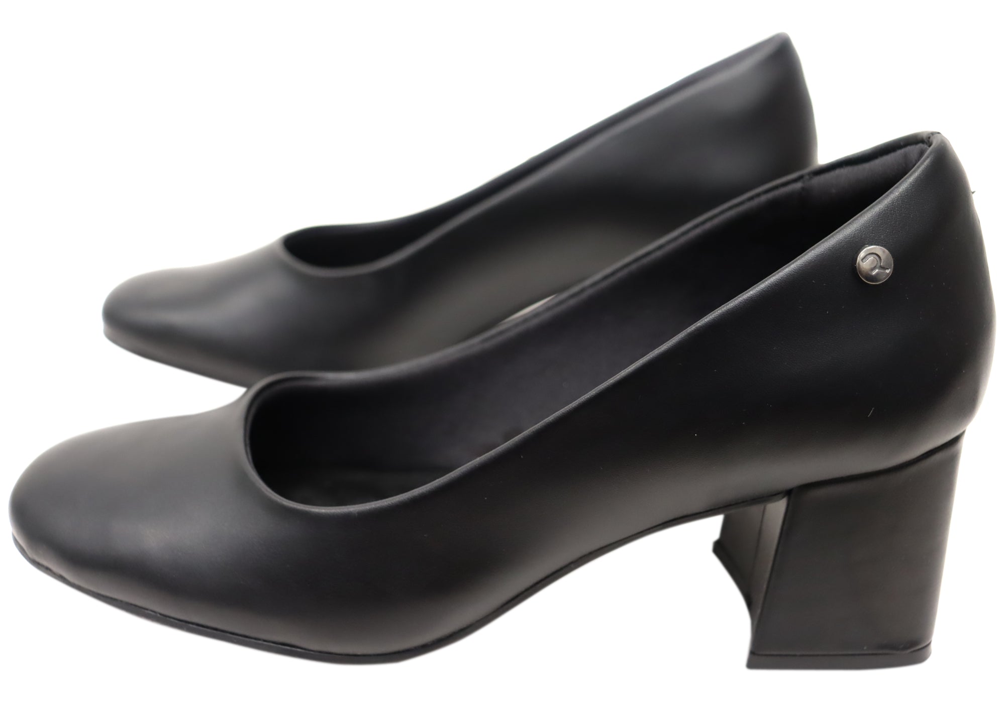 Ramarim Wendy Women's Comfortable Heels - Brazilian Made Leather Pumps for Work, Office & Special Occasions