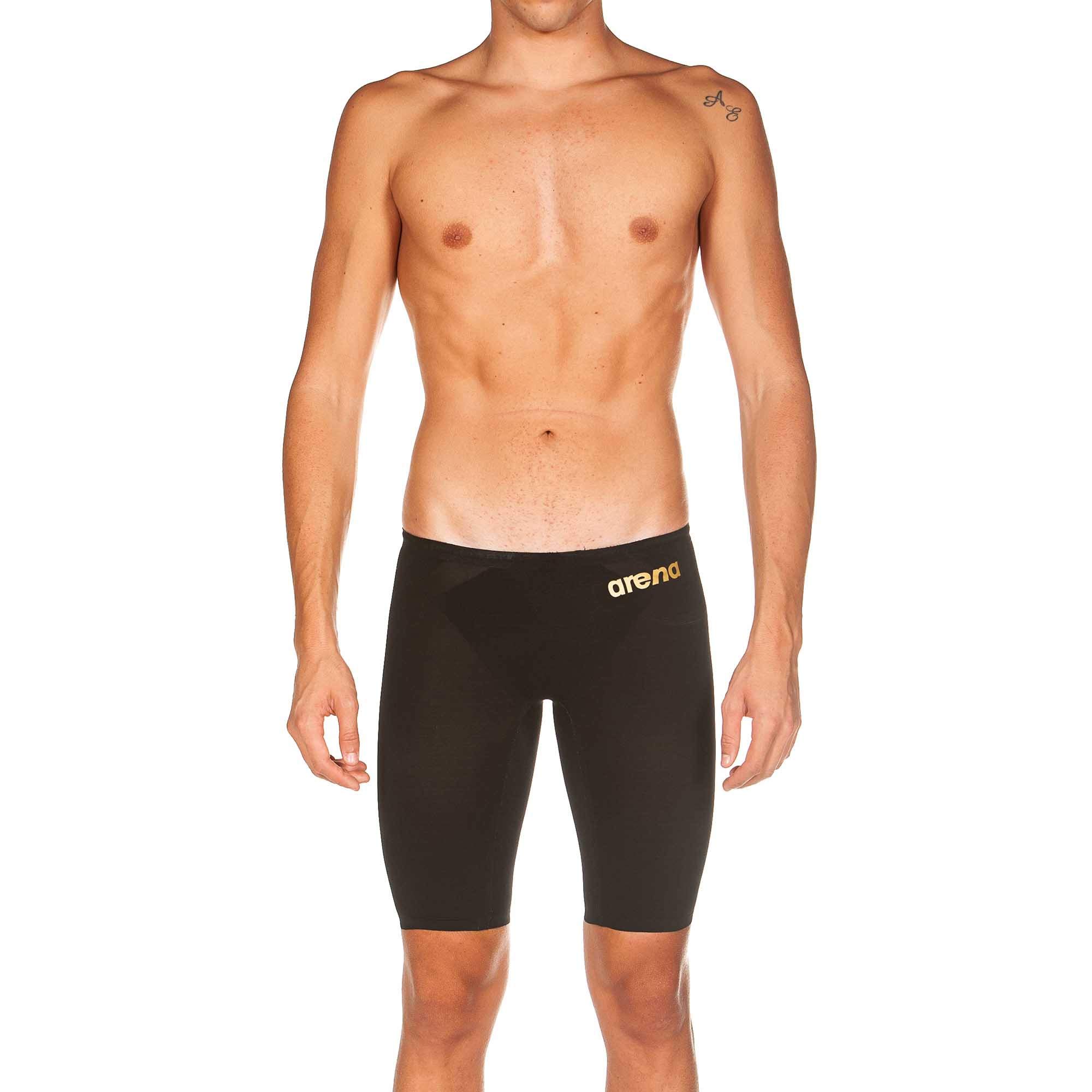 ARENA Men's Powerskin Carbon Air2 Jammer Racing Suit - High-Performance Competitive Swimwear for Professional Swimmers & Triathletes | Ideal for Lap Swimming, Swim Meets & Training Sessions