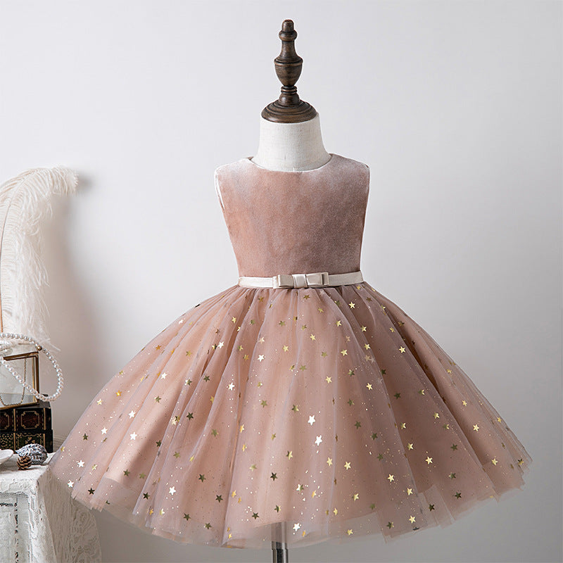 Elegant Baby Christening Dresses for Girls - Toddler Sequin Baptism Gown - Perfect for Christening, First Communion & Special Occasions