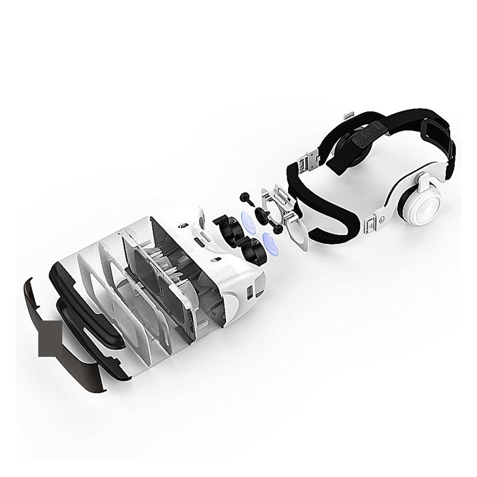 Smart 3D VR Glasses - All-in-One Virtual Reality Headset with HD Immersive Experience | Perfect for Gaming, Movies & Augmented Reality Entertainment